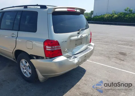 2003 Toyota Highlander Limited V6 z USA, uszkodzony, nr VIN JTEHF21A130134276